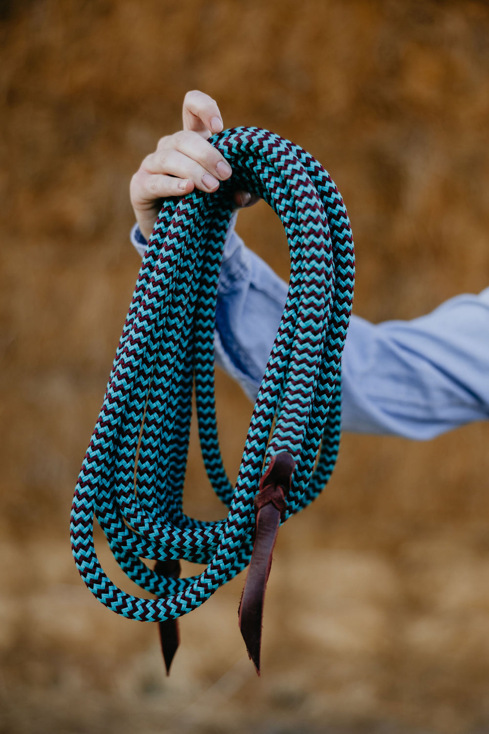 22 Ft Mecate Reins