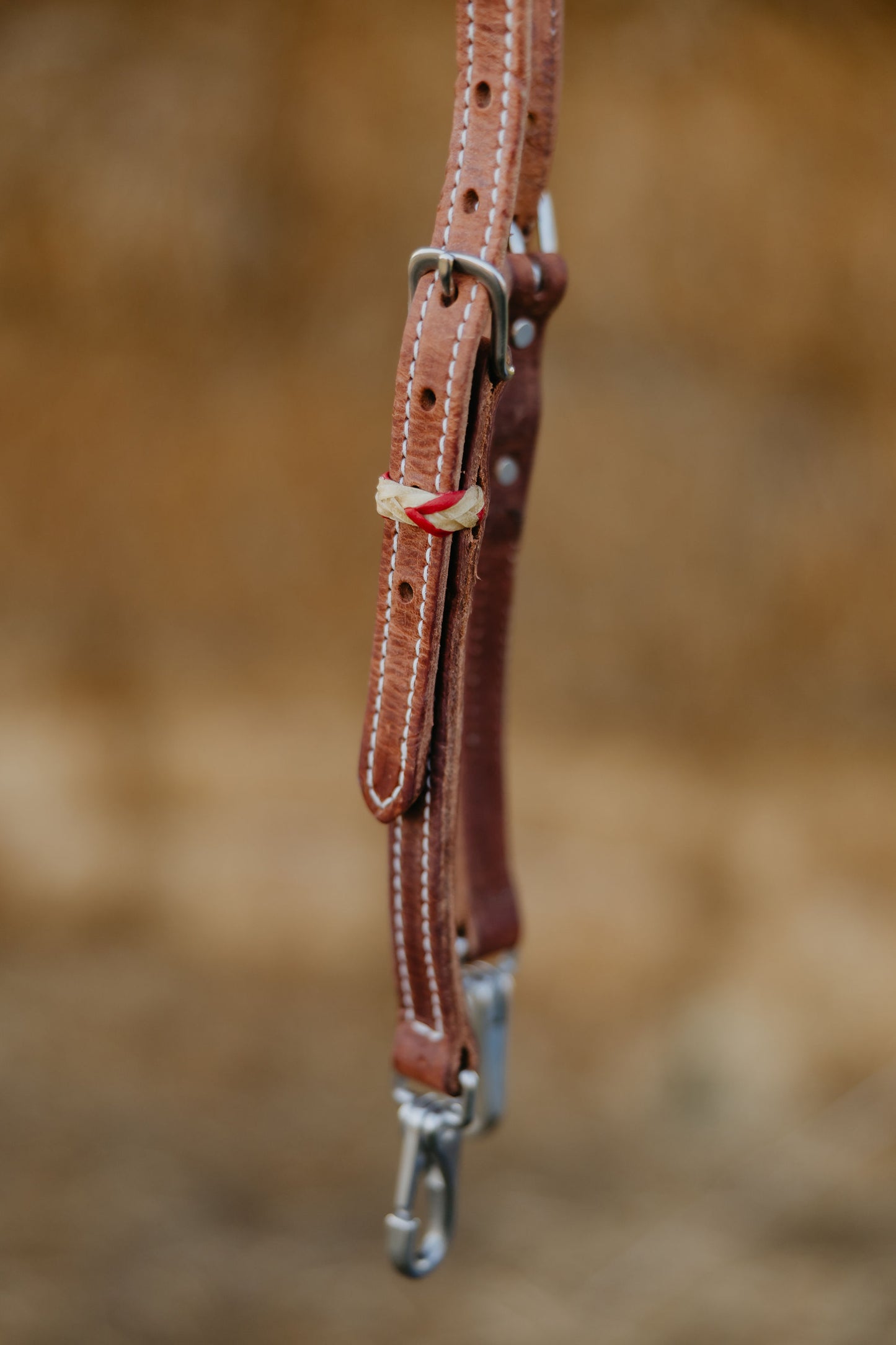 Quick Change One-Ear Headstall — Red, detail 1