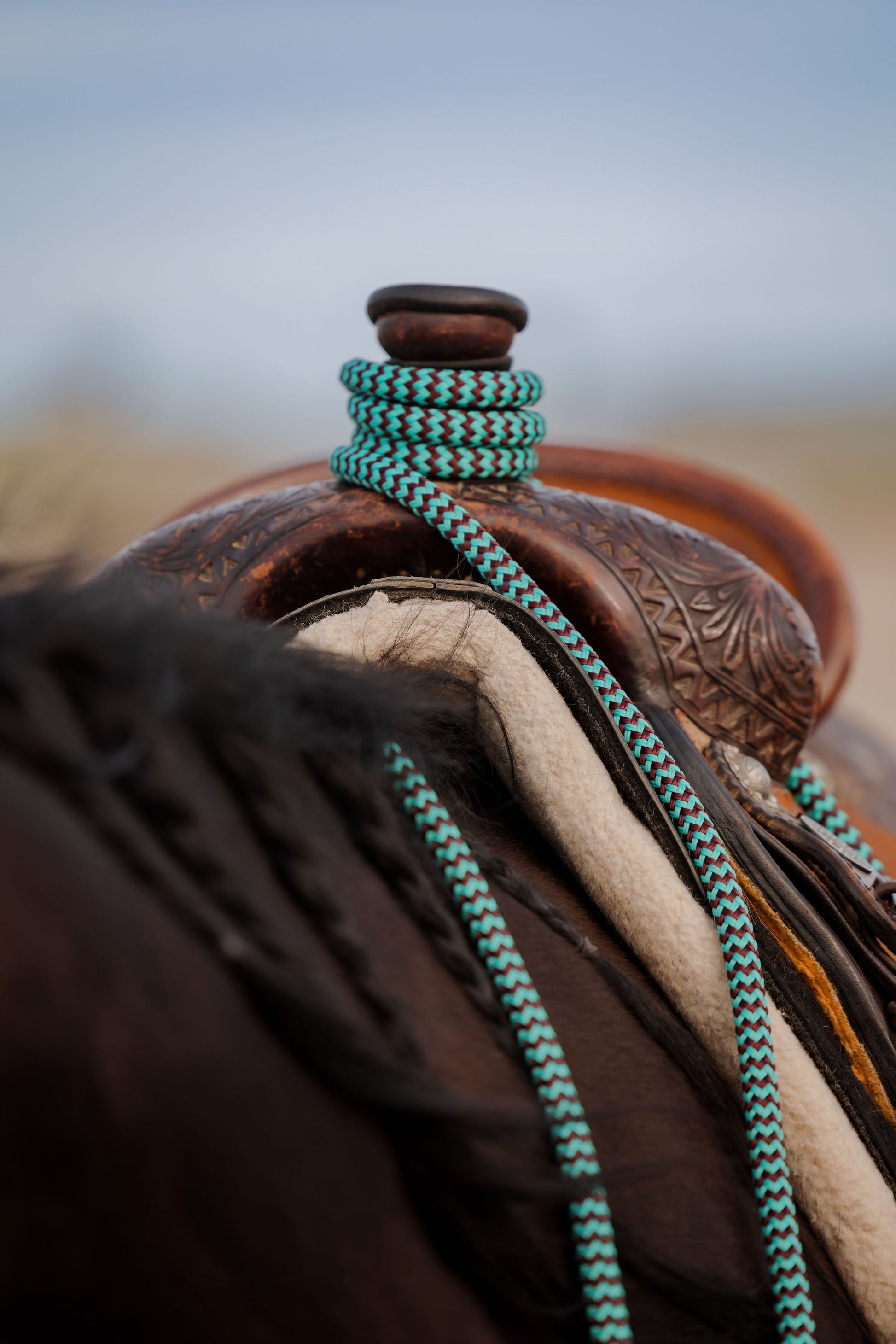 22 Ft Mecate Reins, detail 17