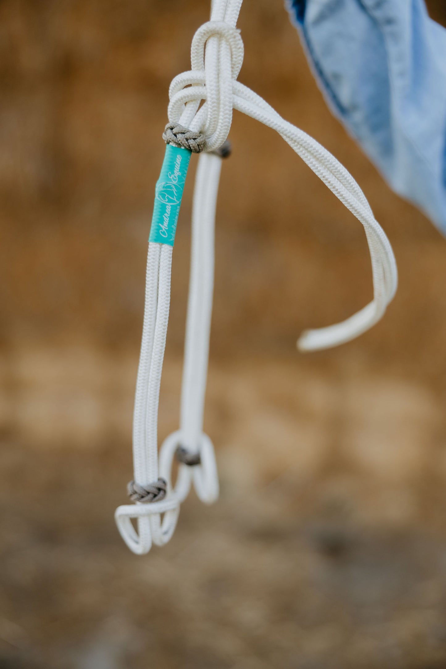 Rope Headstall, detail 2
