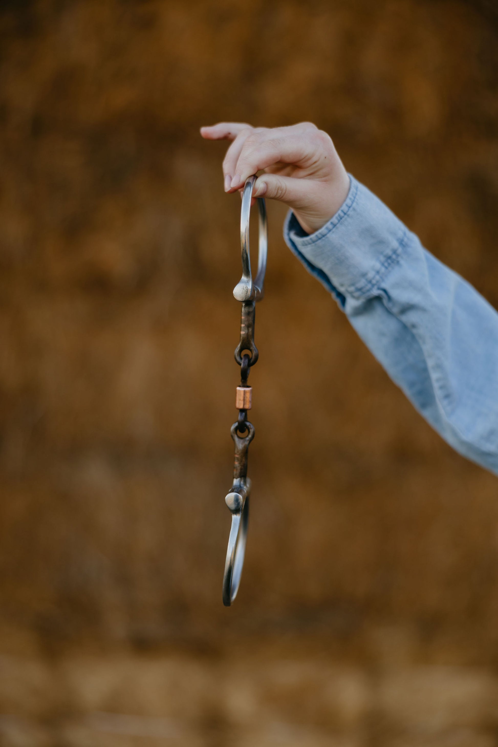 Dogbone Dee Snaffle, detail 2