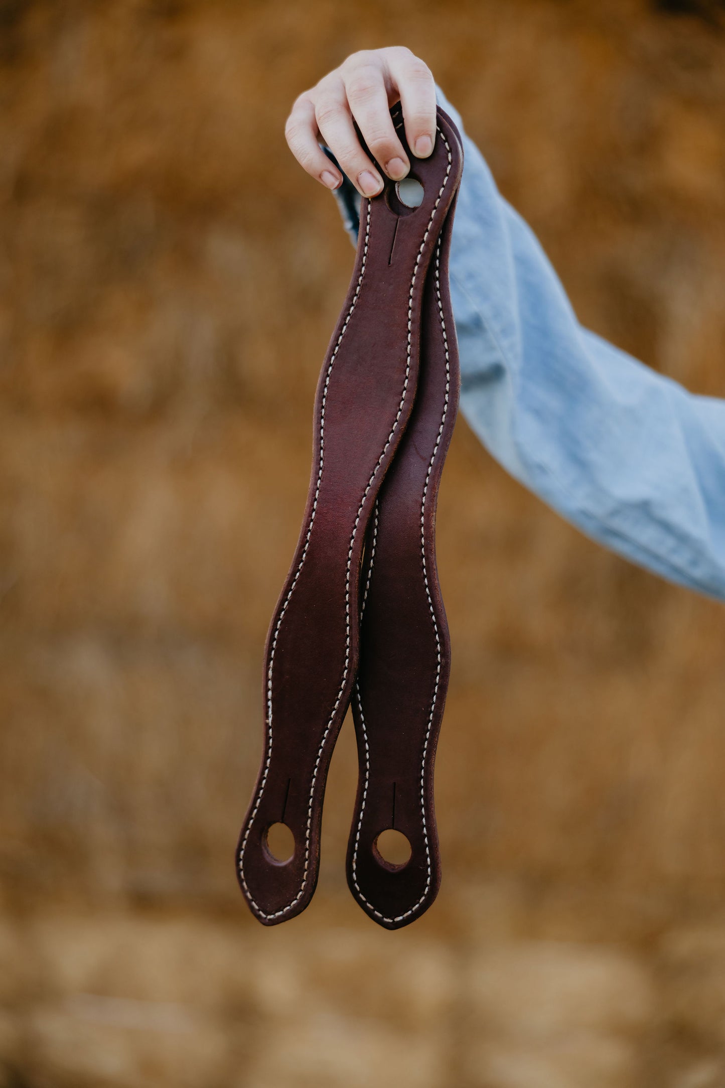 Plain Harness Slobber Straps