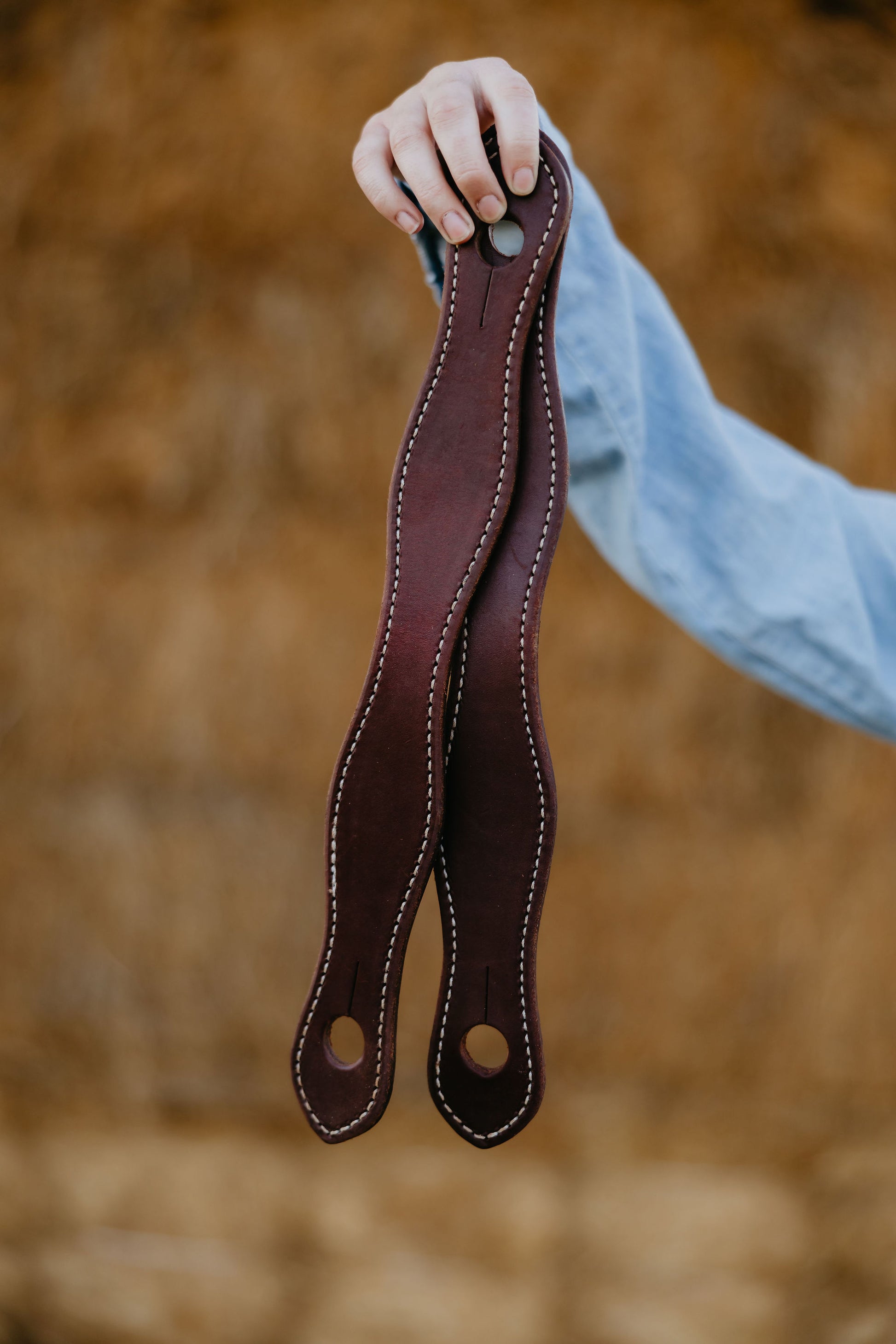 Plain Harness Slobber Straps
