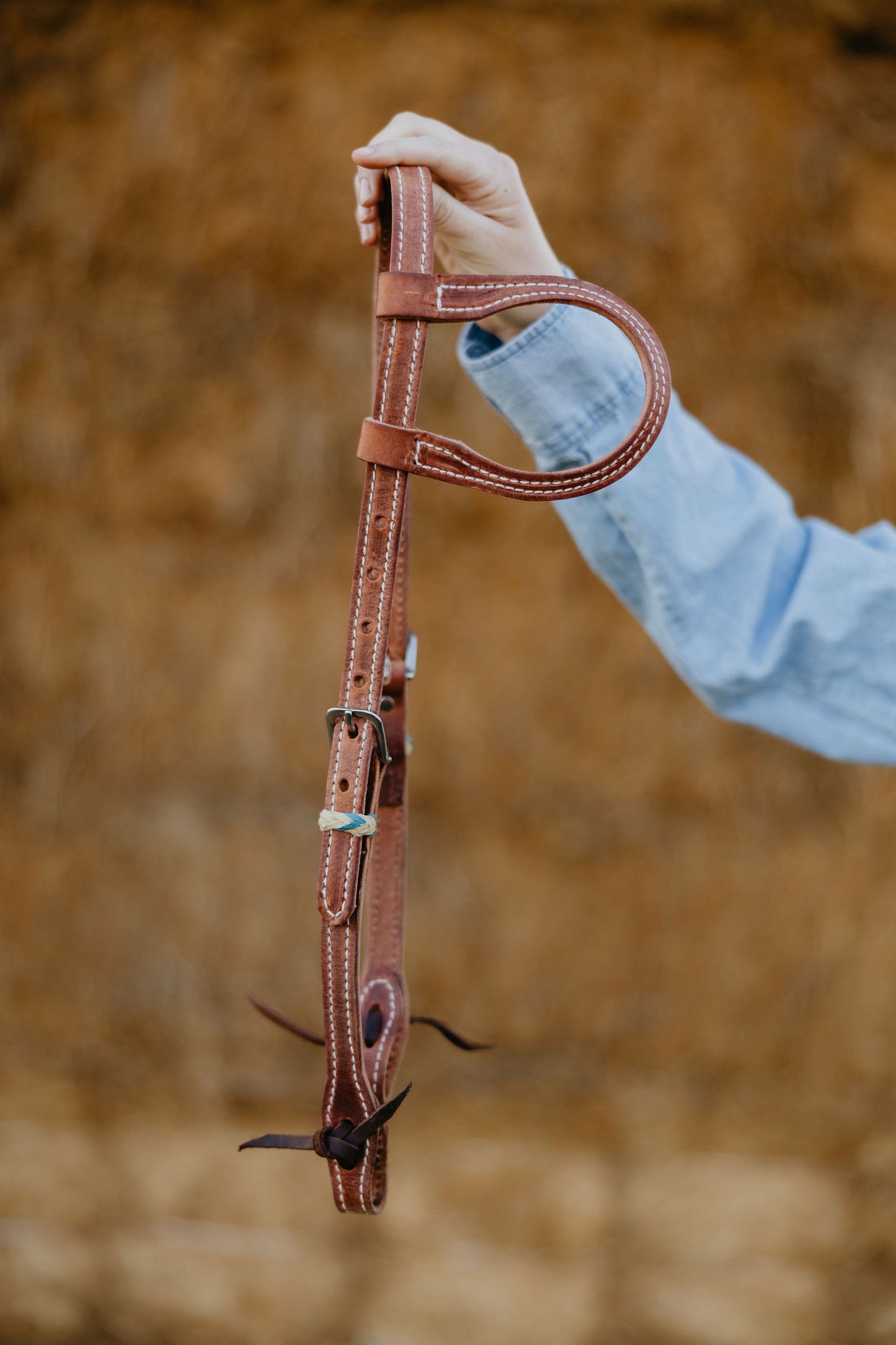 Rawhide One-Ear Headstall